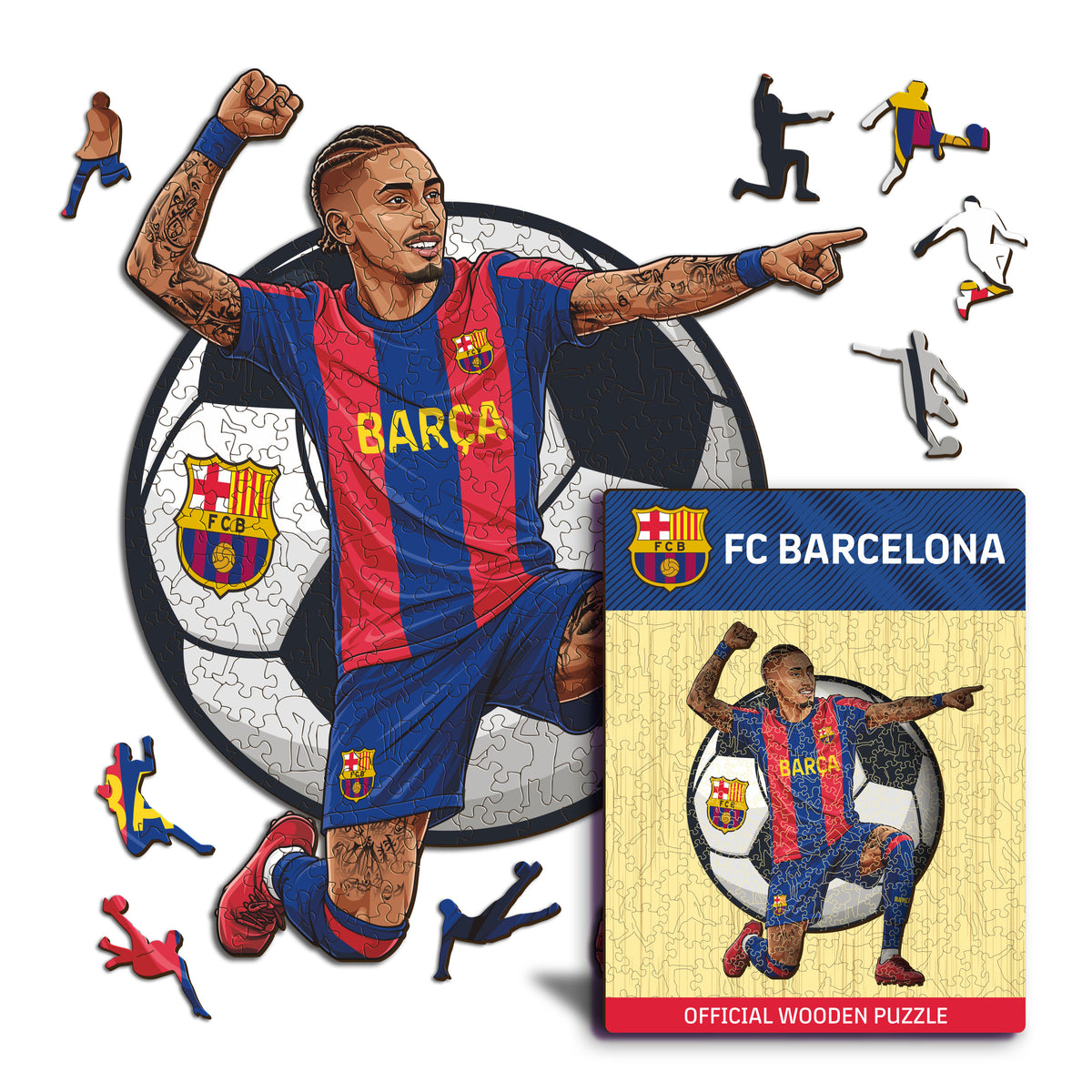Raphinha - Wooden Puzzle