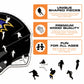 Baltimore Ravens™ Helmet - Wooden Puzzle