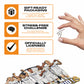Real Madrid CF® 5 Players - Wooden Puzzle (LIMITED EDITION)
