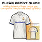 Real Madrid CF® Jersey - Wooden Puzzle