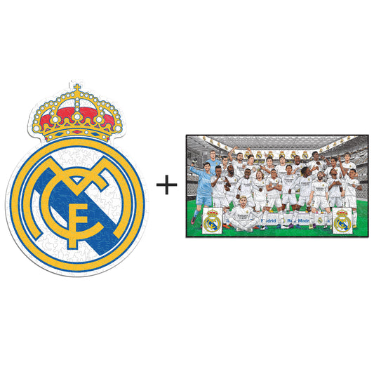 2 PACK Real Madrid CF® Crest + Team