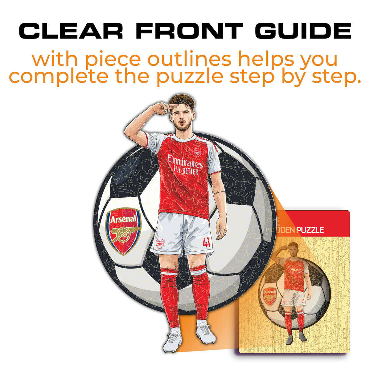 Declan Rice Wooden Puzzle