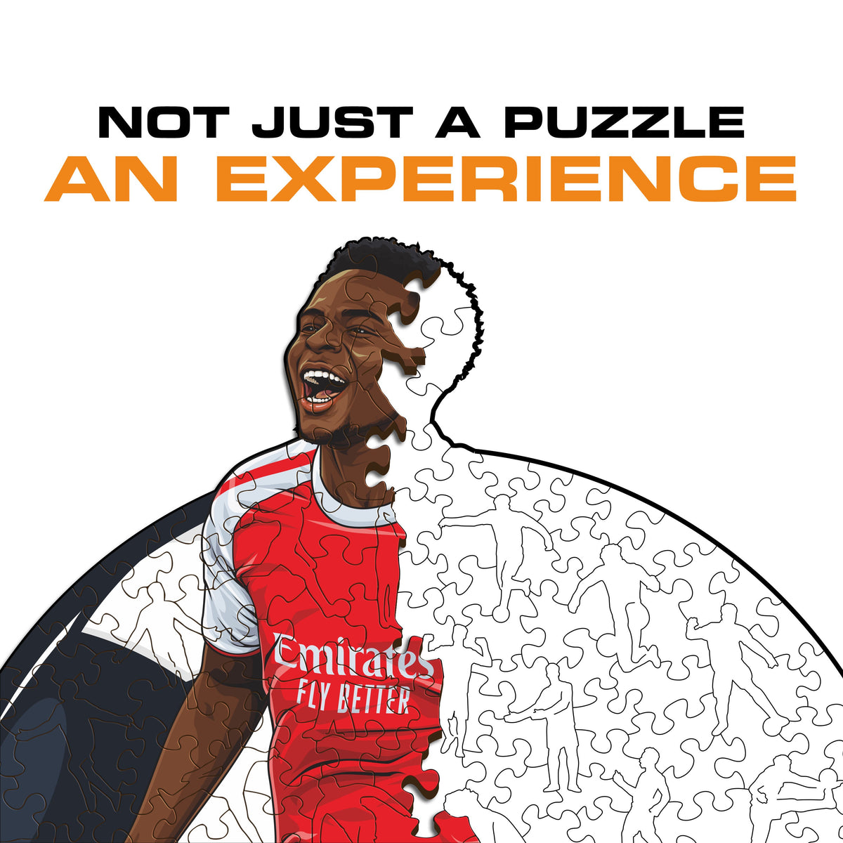 Bukayo Saka Wooden Puzzle