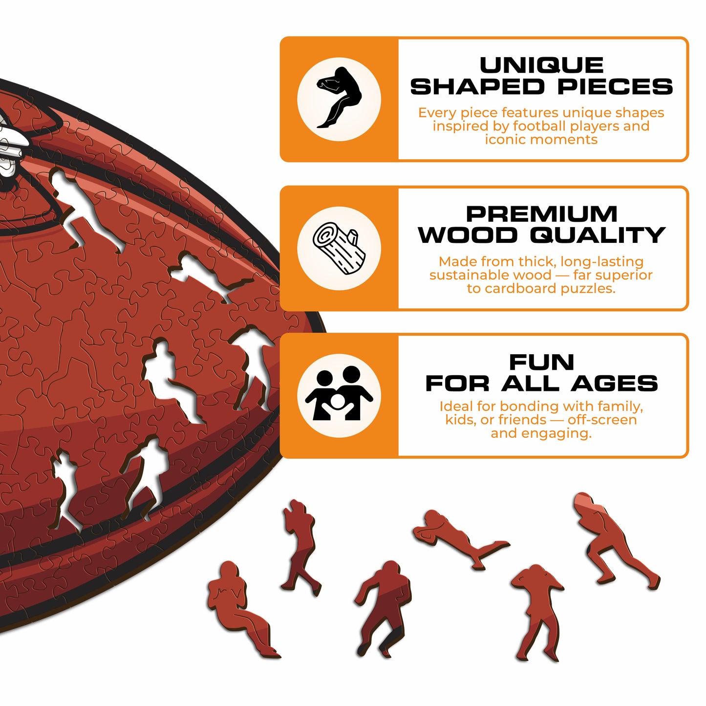 San Francisco 49ers™ - Wooden Puzzle
