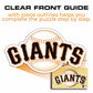 San Francisco Giants™ Crest - Wooden Puzzle