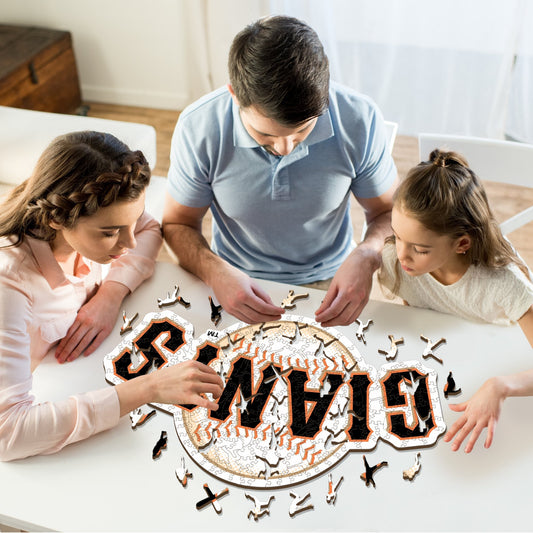 San Francisco Giants™ Crest - Wooden Puzzle
