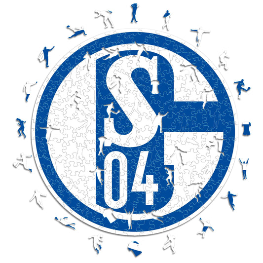 FC Schalke 04® Crest - Wooden Puzzle