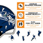 Seattle Seahawks™ Helmet - Wooden Puzzle