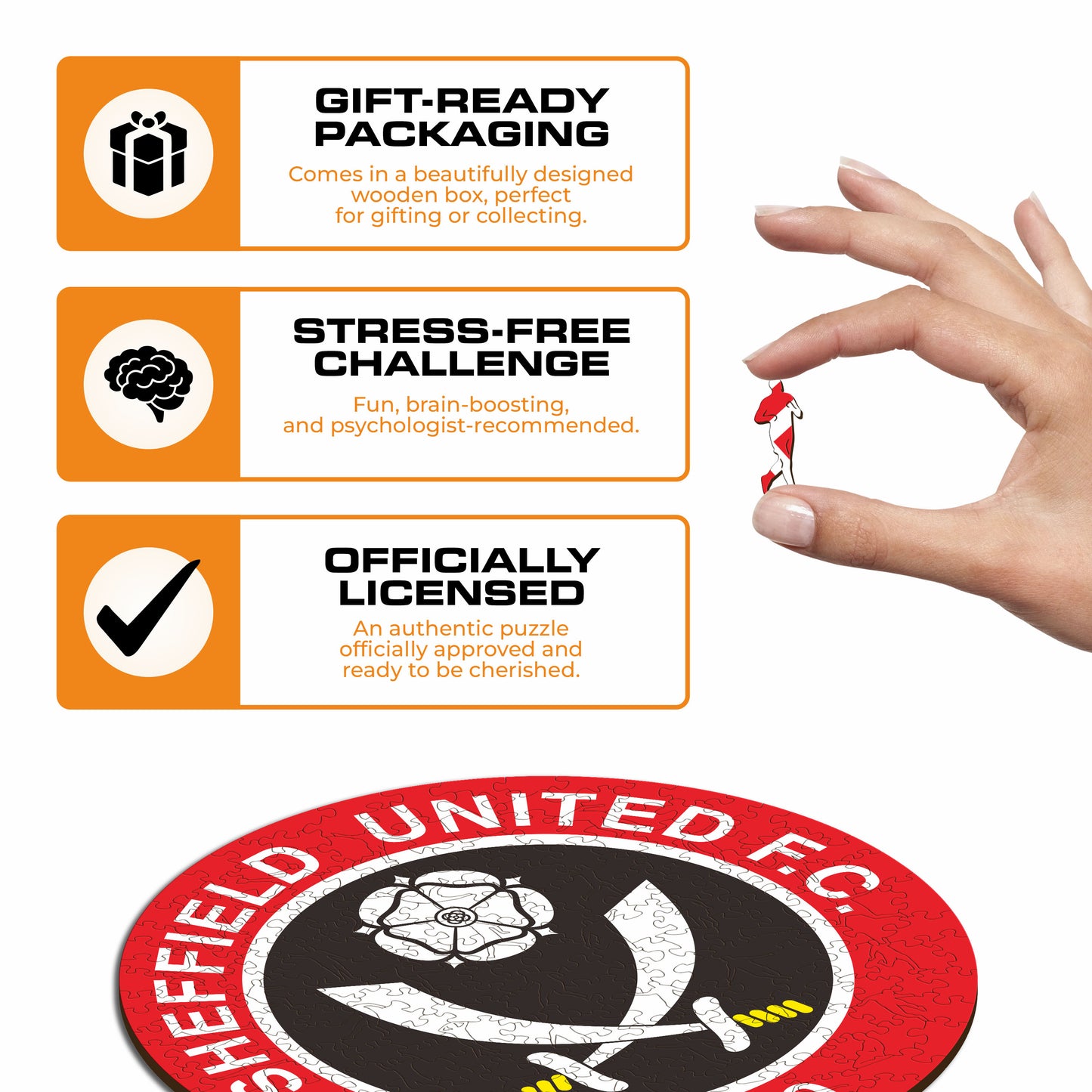 Sheffield United FC® Crest - Wooden Puzzle