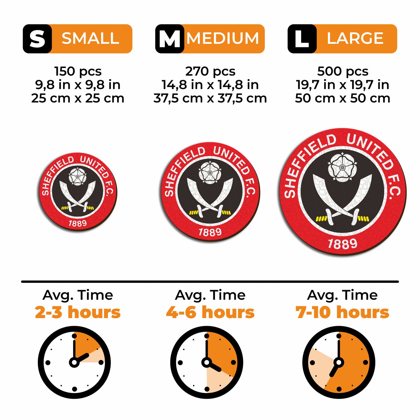 Sheffield United FC® Crest - Wooden Puzzle