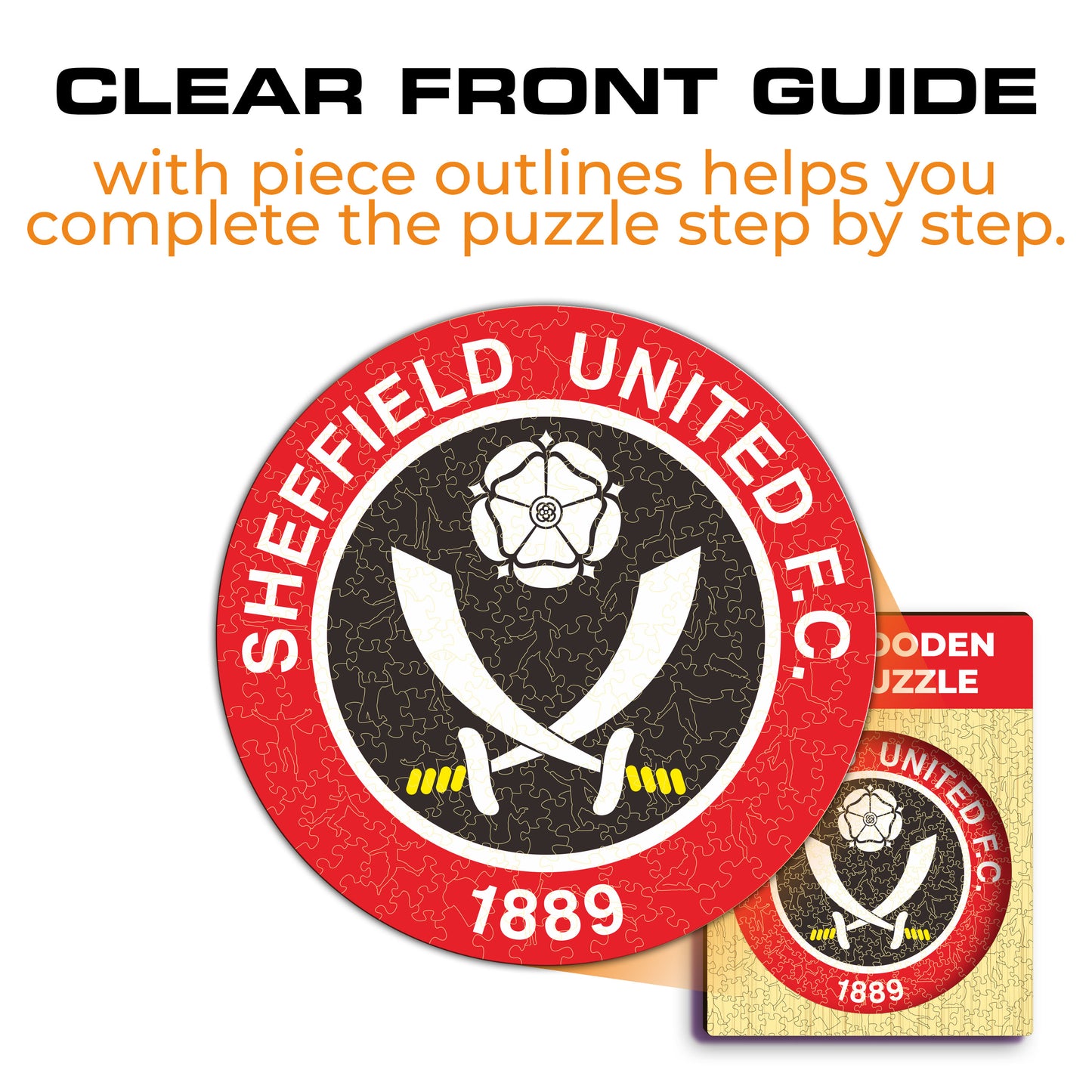 Sheffield United FC® Crest - Wooden Puzzle