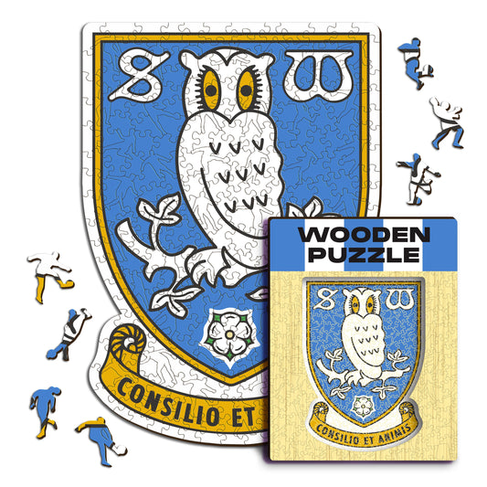 Sheffield Wednesday FC® Logo - Wooden Puzzle