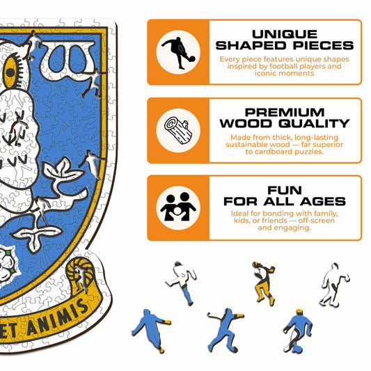 Sheffield Wednesday FC® Logo - Wooden Puzzle