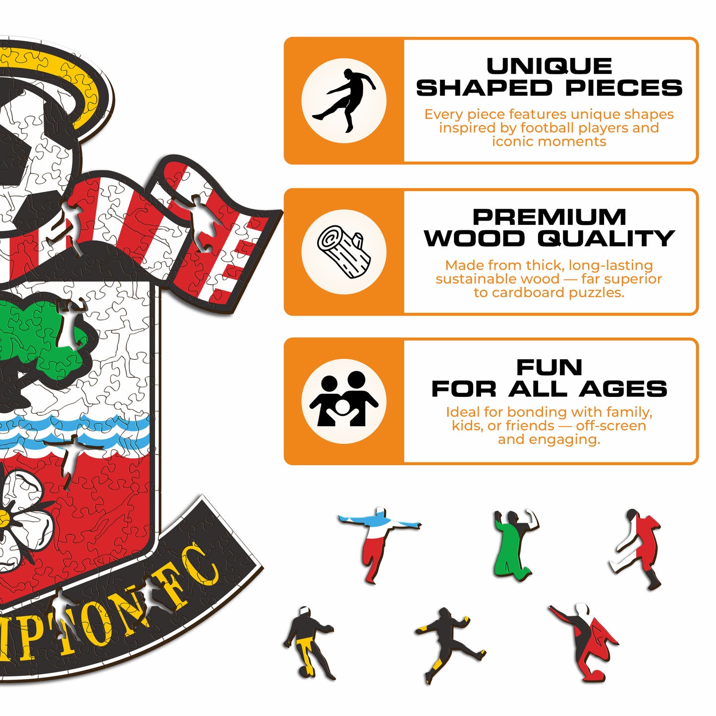 Southampton FC® Crest - Wooden Puzzle