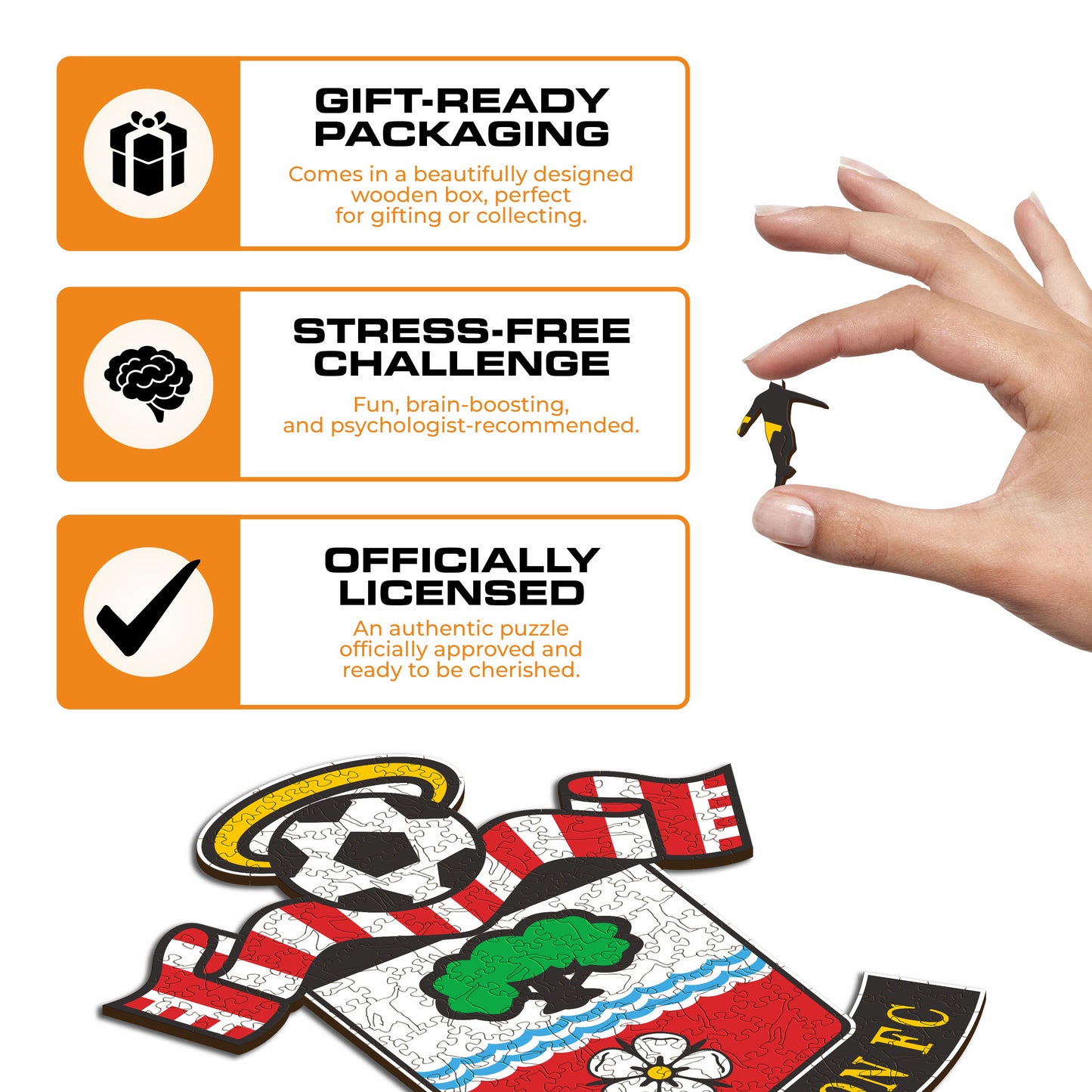 Southampton FC® Crest - Wooden Puzzle