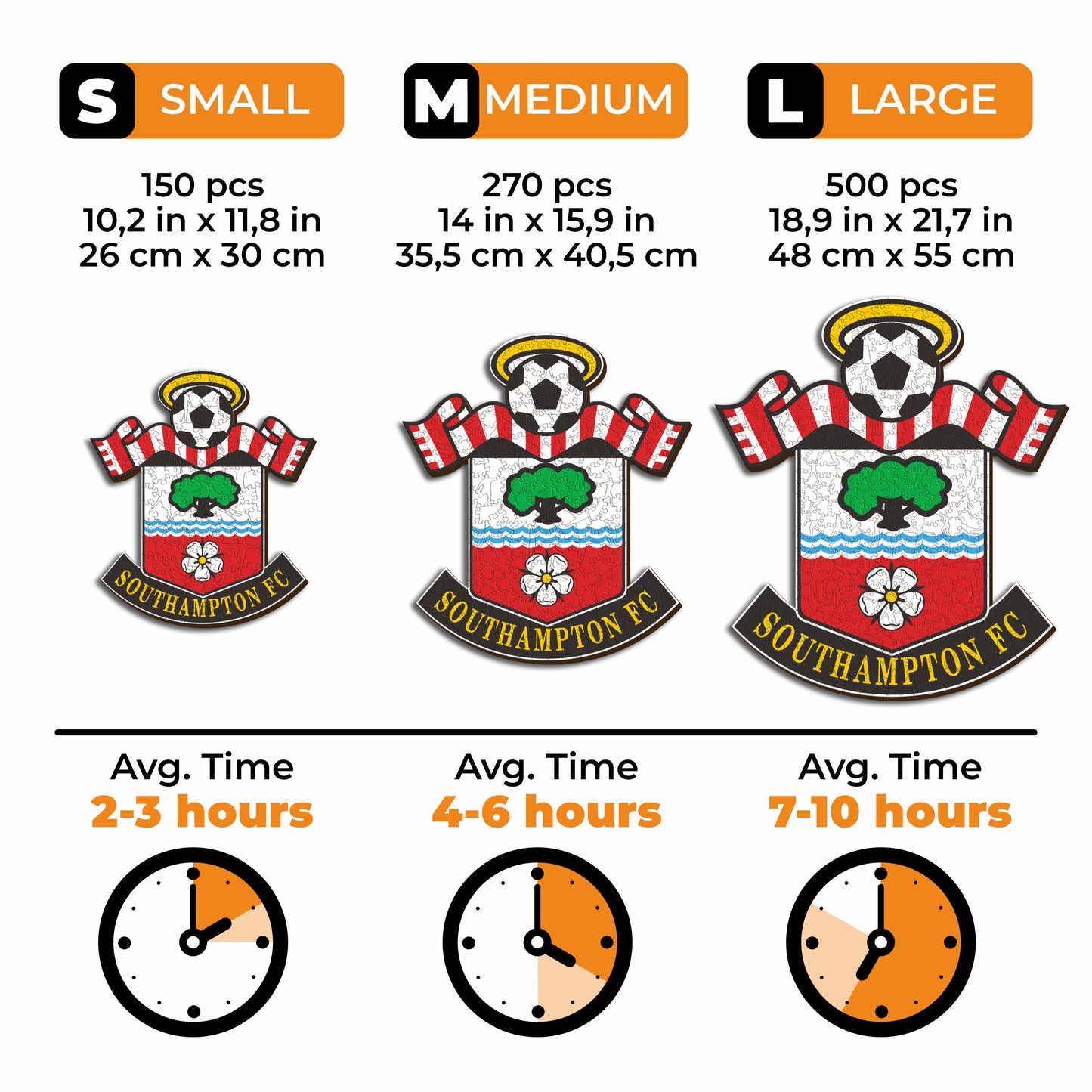 Southampton FC® Crest - Wooden Puzzle