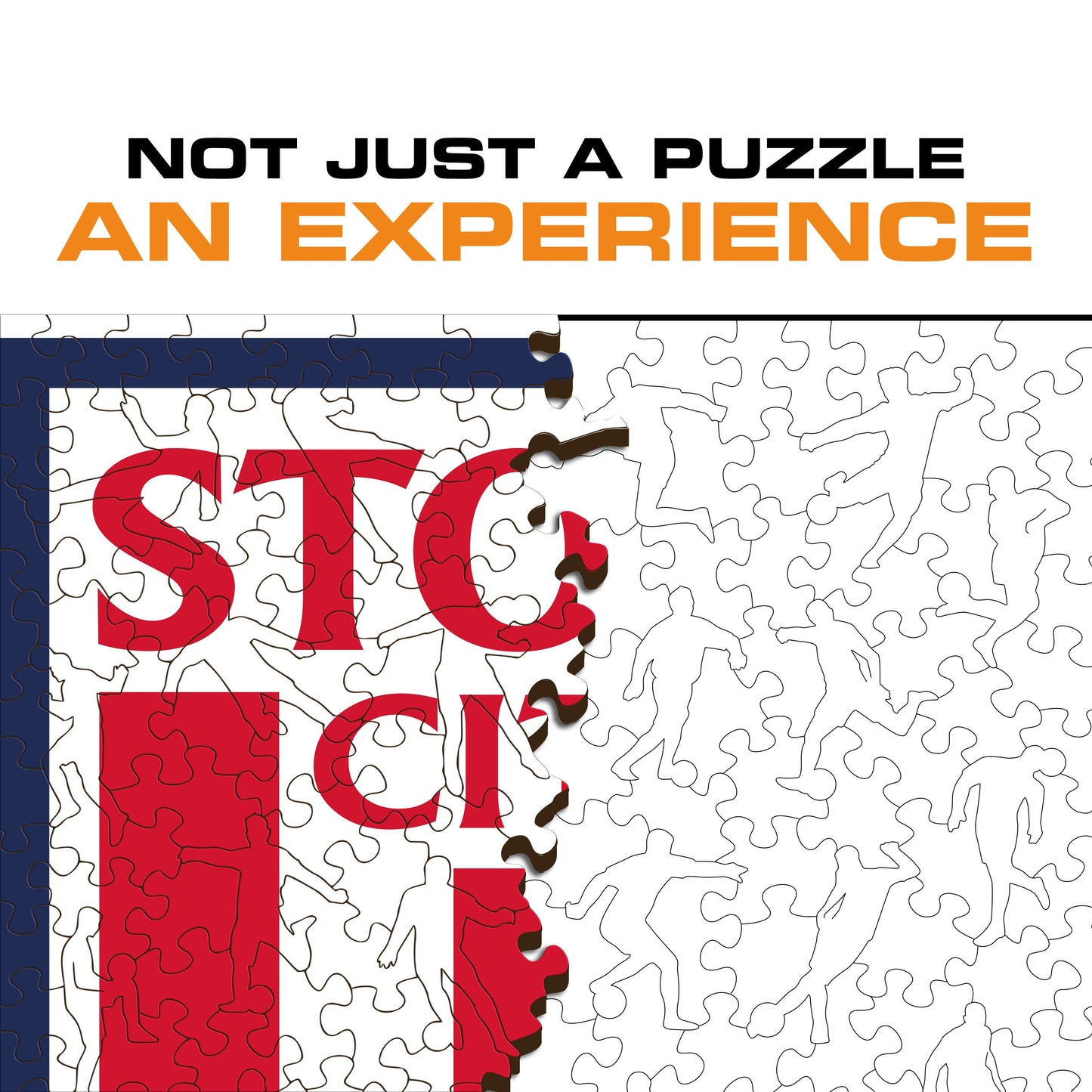 Stoke City FC® Logo - Wooden Puzzle