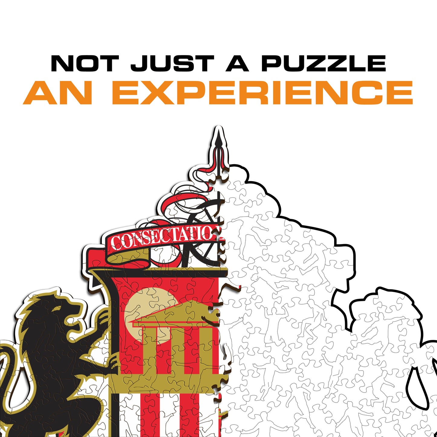 Sunderland AFC® Crest - Wooden Puzzle