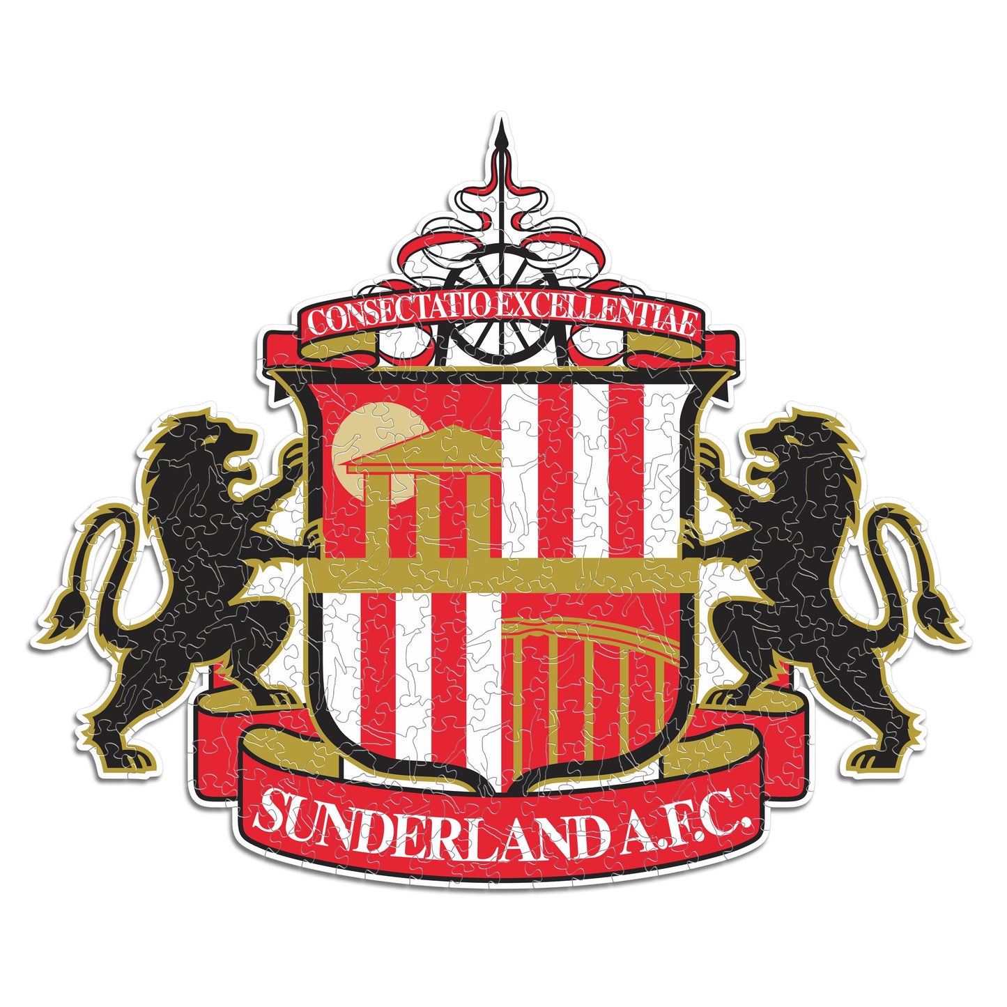 Sunderland AFC® Crest - Wooden Puzzle