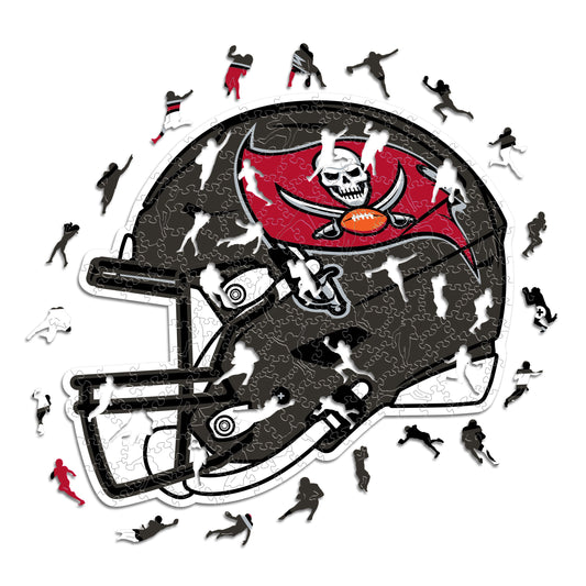 Tampa Bay Buccaneers™ Helmet - Wooden Puzzle