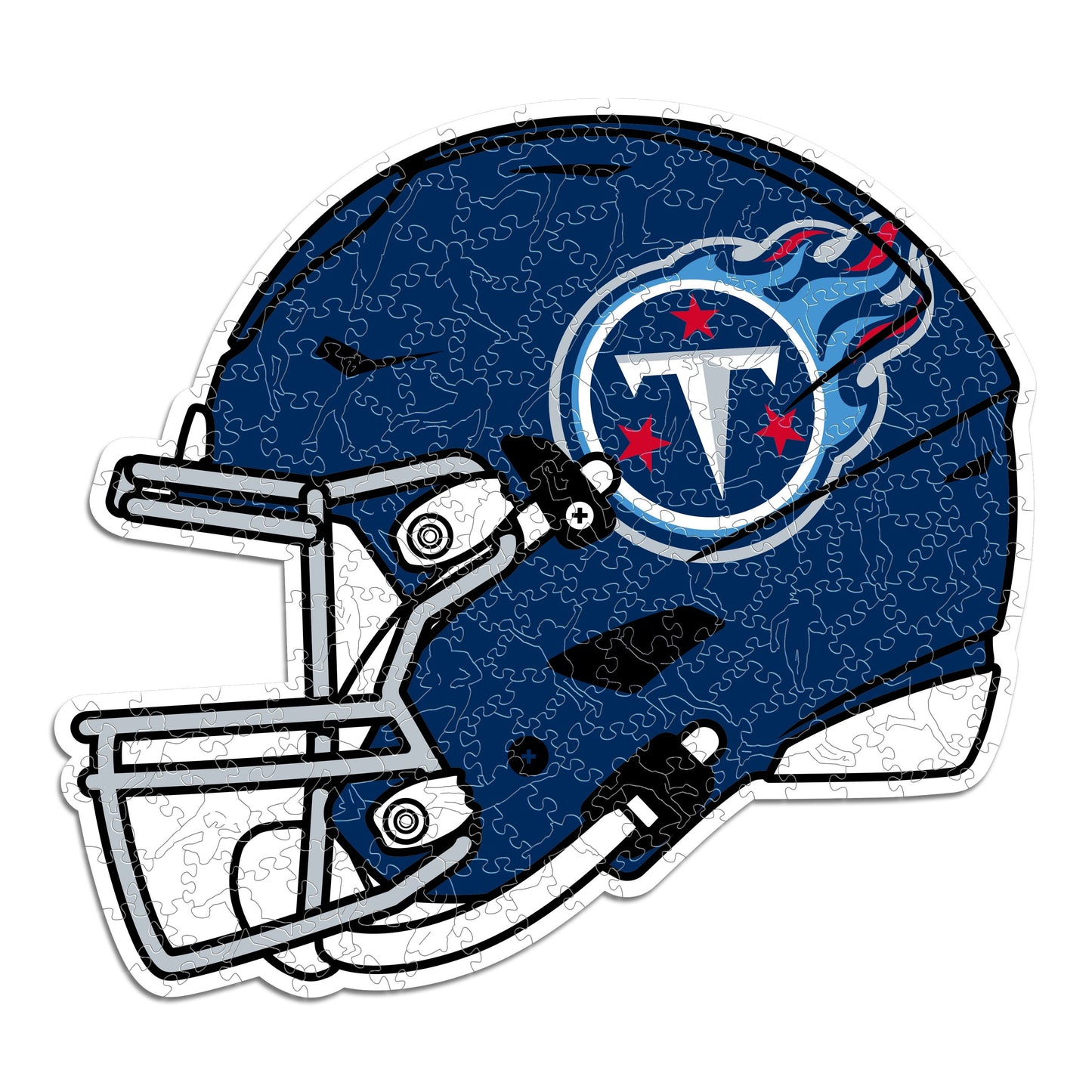 Tennessee Titans™ Helmet - Wooden Puzzle