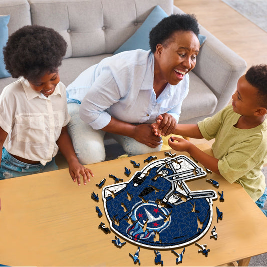 Tennessee Titans™ Helmet - Wooden Puzzle