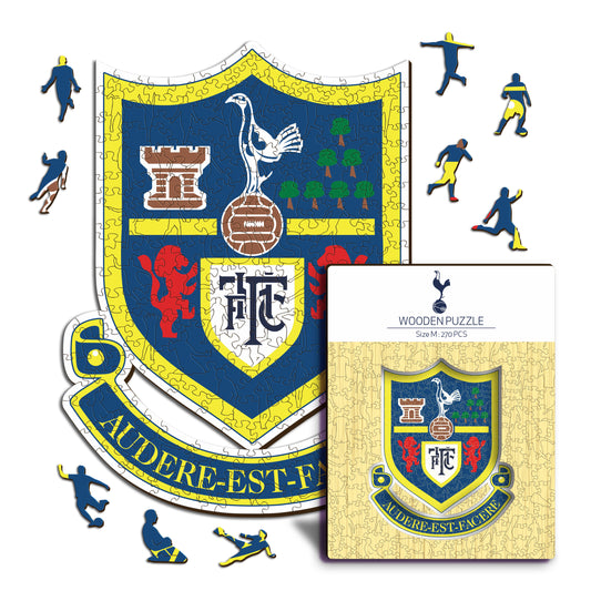 Tottenham Hotspur FC® Retro Crest - Wooden Puzzle