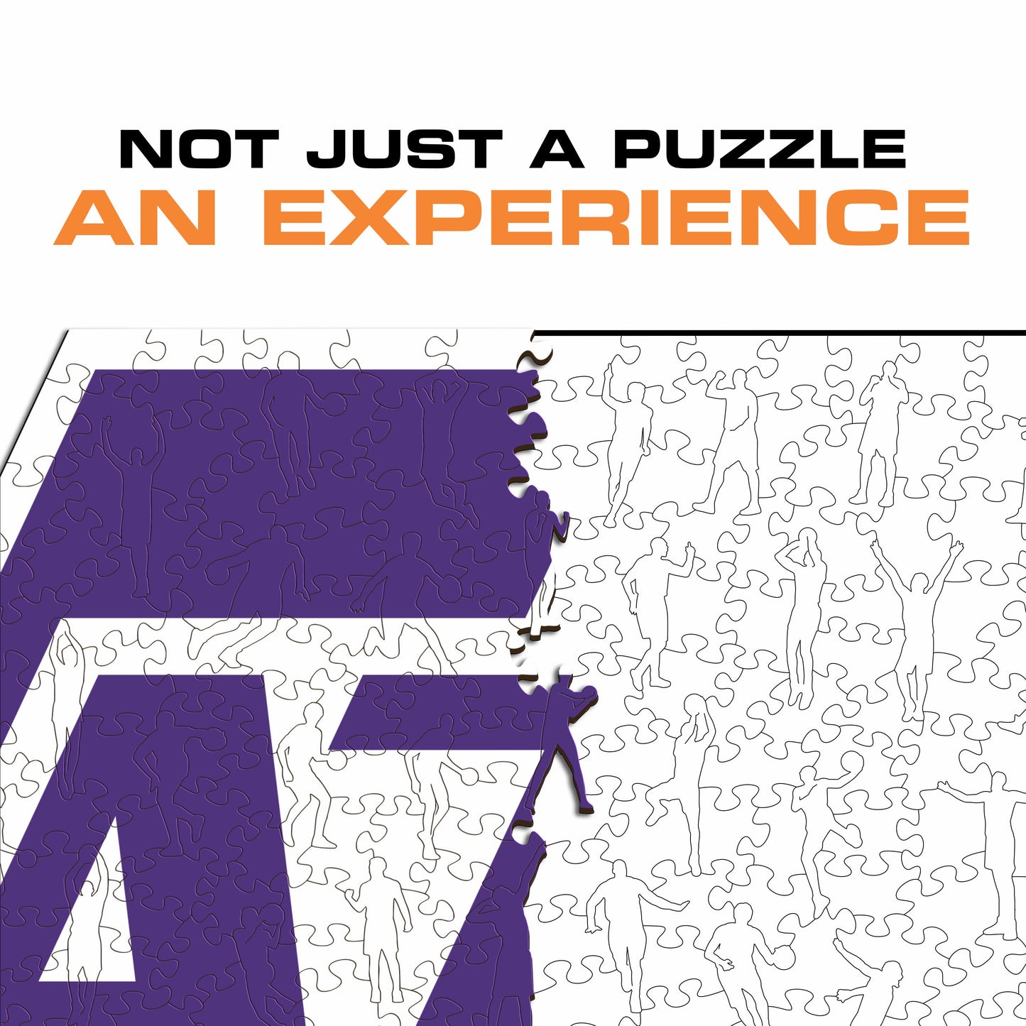 Utah Jazz™ - Wooden Puzzle