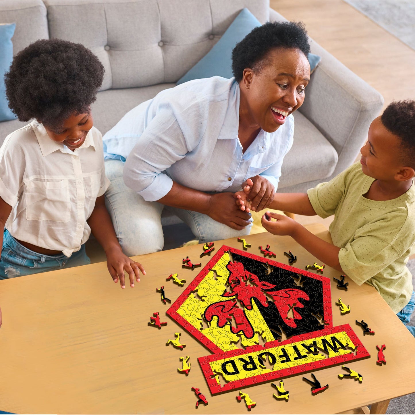 Watford FC® Logo - Wooden Puzzle
