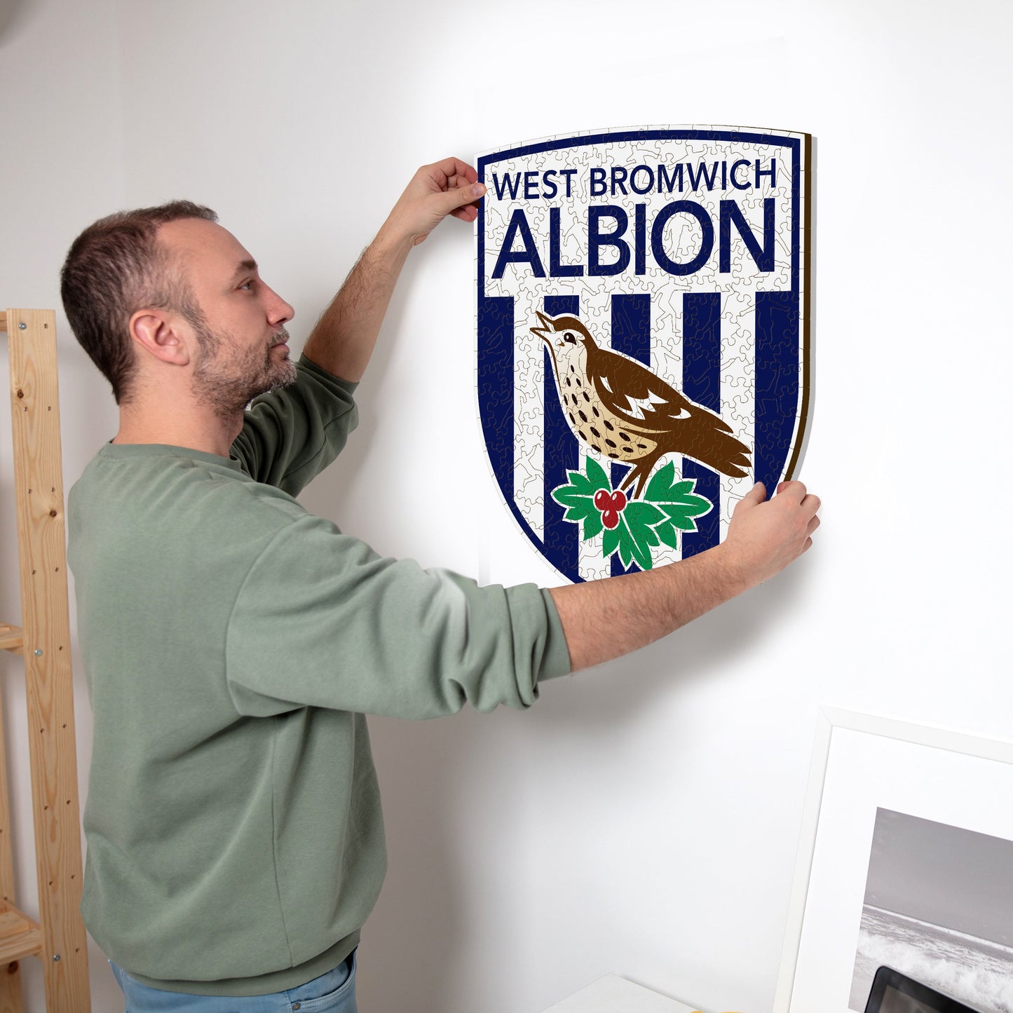 West Bromwich Albion FC® Logo - Wooden Puzzle