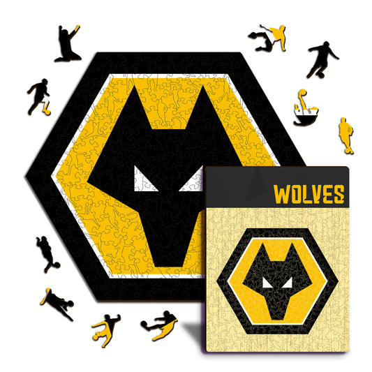 Wolves FC® Crest - Wooden Puzzle