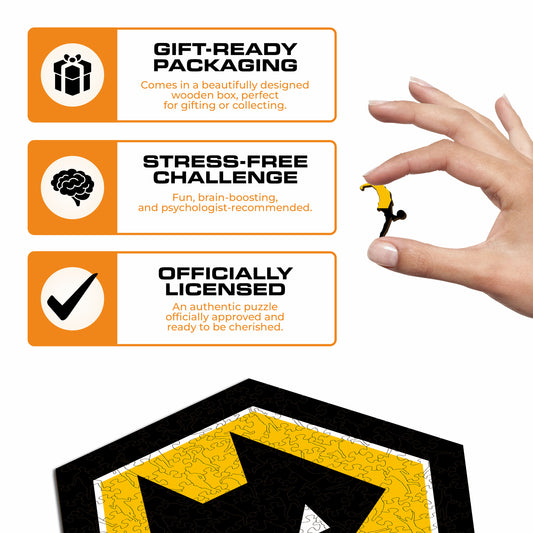 Wolves FC® Crest - Wooden Puzzle