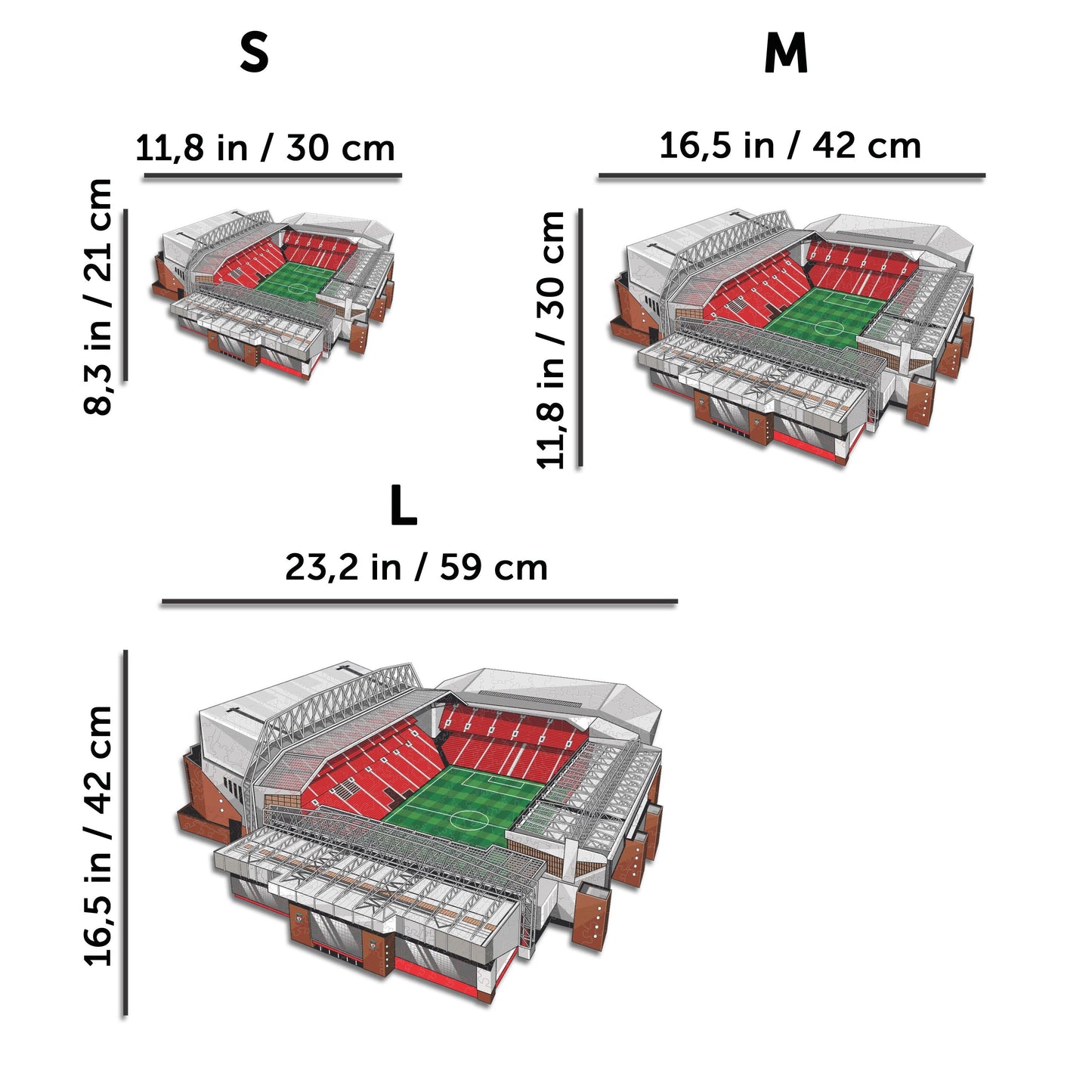 2 PACK Liverpool FC® Crest + Anfield Stadium