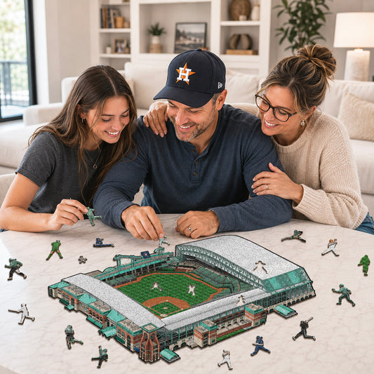 Houston Astros™ Daikin Park Wooden Puzzle