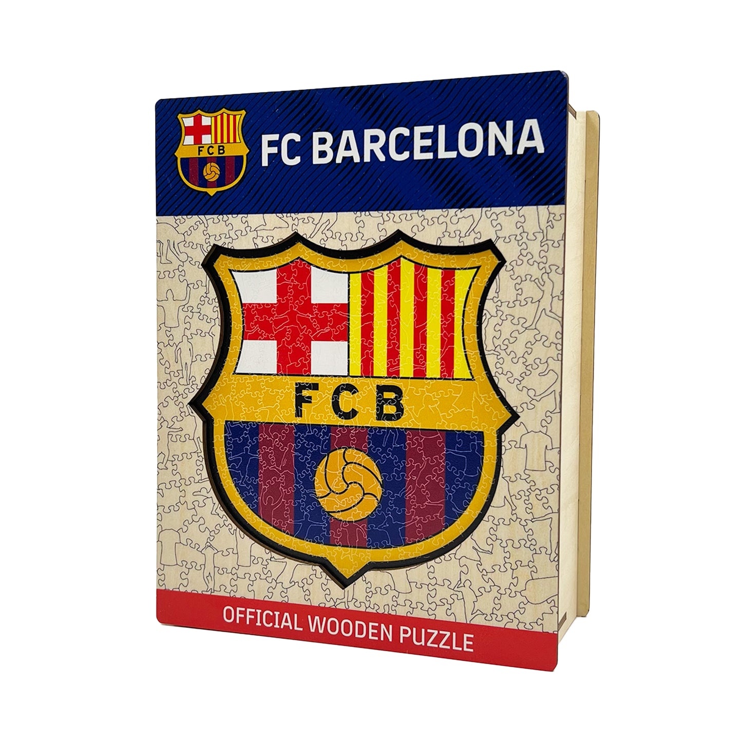 FC Barcelona® Crest - Wooden Puzzle