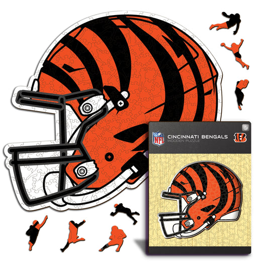 Cincinnati Bengals™ Helmet - Wooden Puzzle