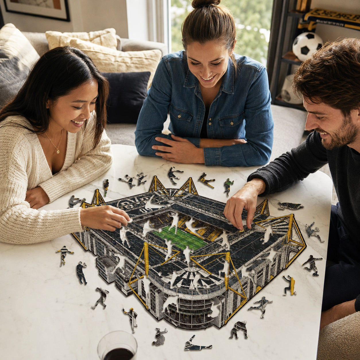 Borussia Dortmund® Signal Iduna Park - Wooden Puzzle