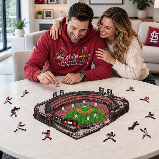 St. Louis Cardinals™ Busch Stadium Wooden Puzzle