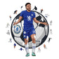 3 PACK Chelsea FC® Crest + Cole Palmer + Reece James