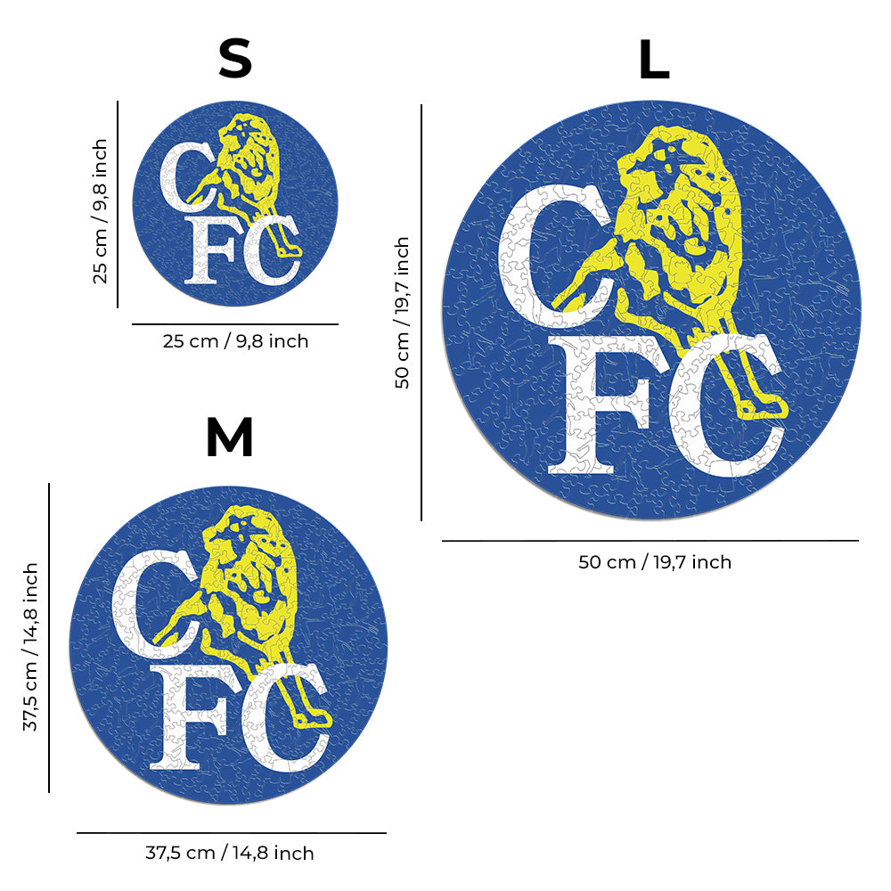 2 PACK Chelsea FC® Crest + Retro Crest