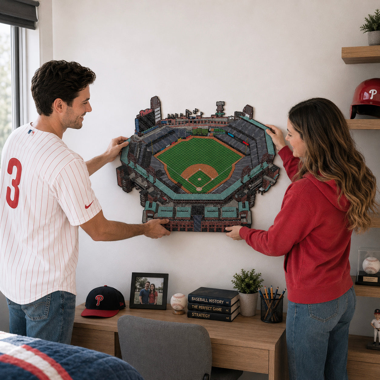 Philadelphia Phillies™ Citizens Bank Park Wooden Puzzle