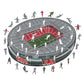 3 PACK Arsenal FC® Crest + Retro Crest + Emirates Stadium