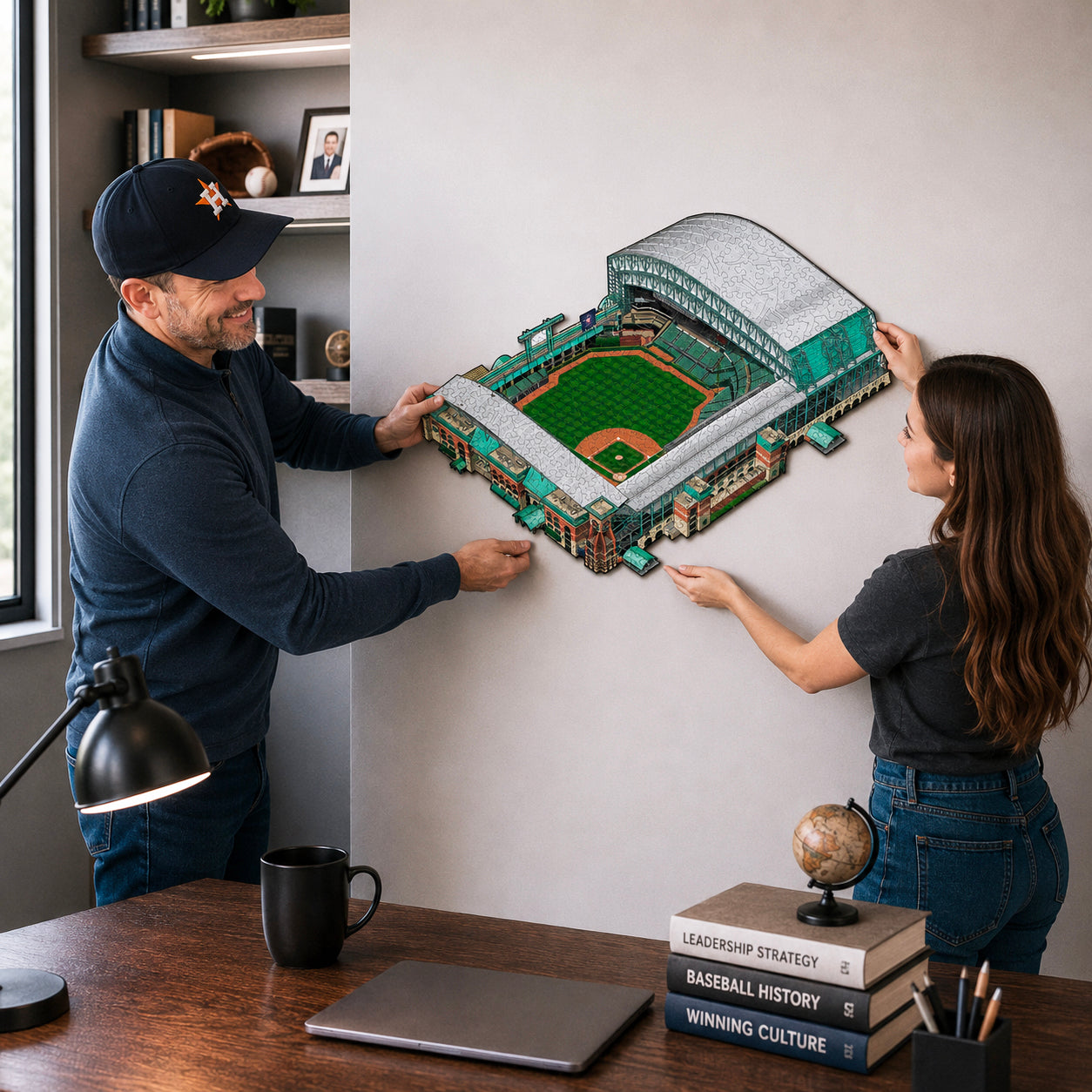 Houston Astros™ Daikin Park Wooden Puzzle