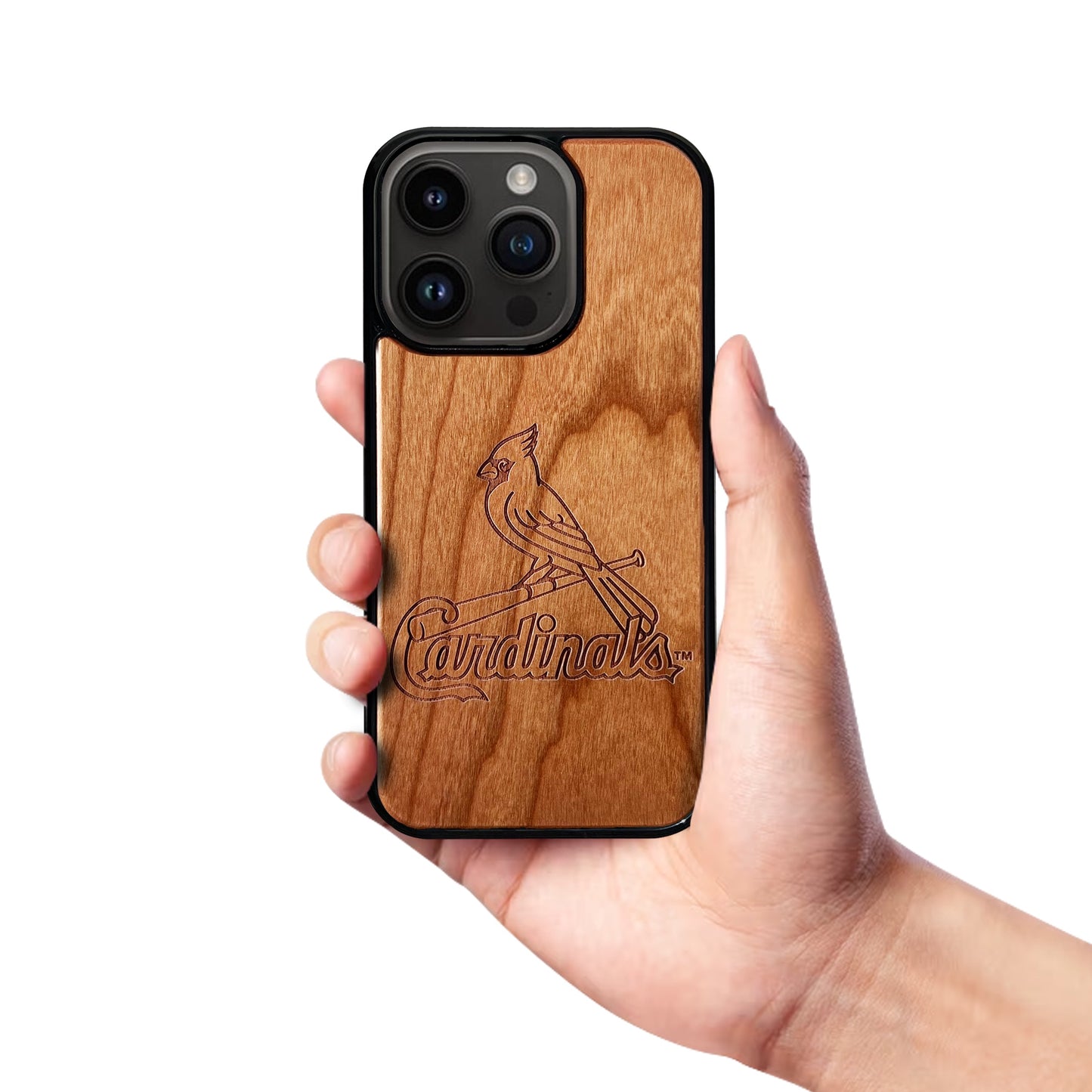 St. Louis Cardinals® Crest - Wooden Phone Case