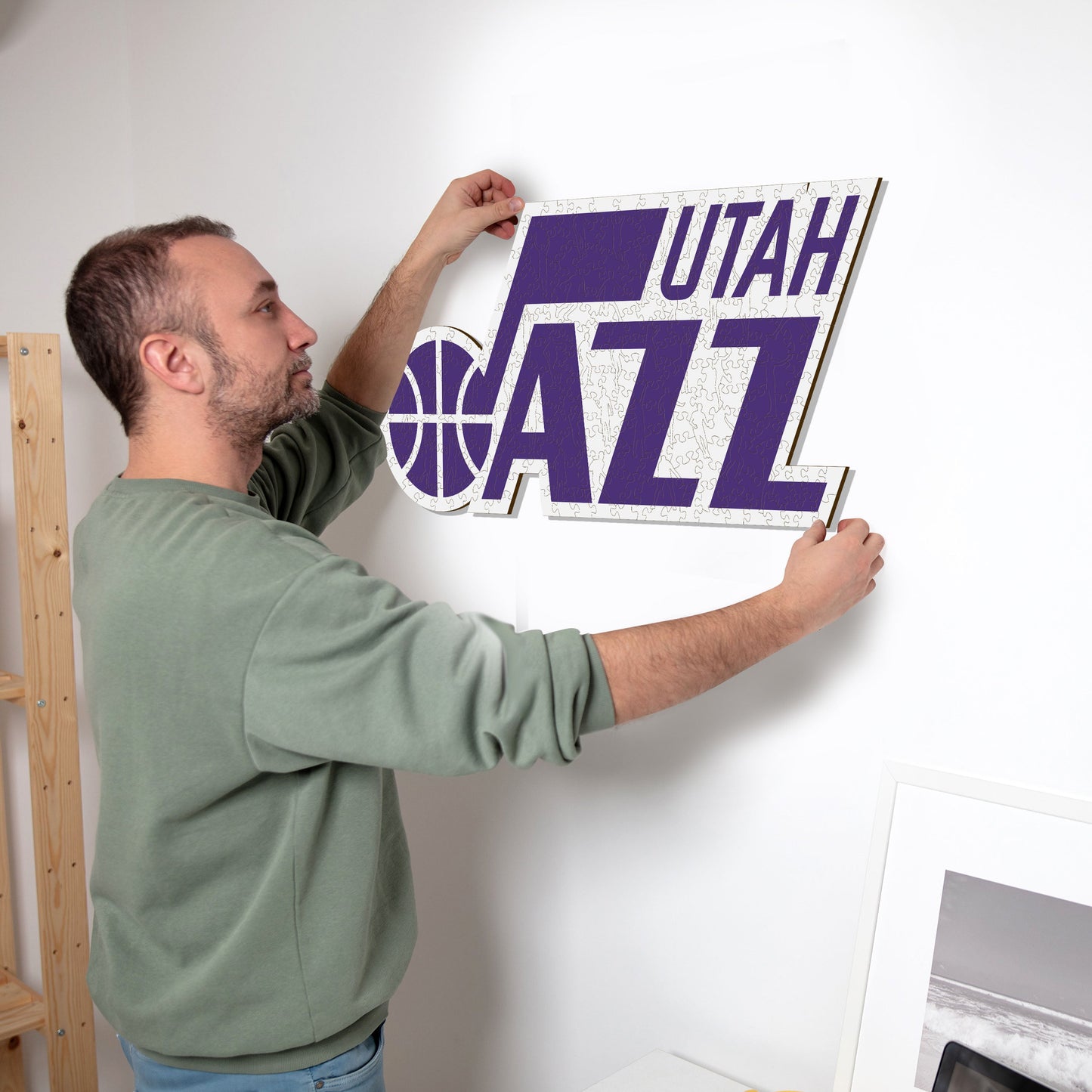 Utah Jazz™ - Wooden Puzzle