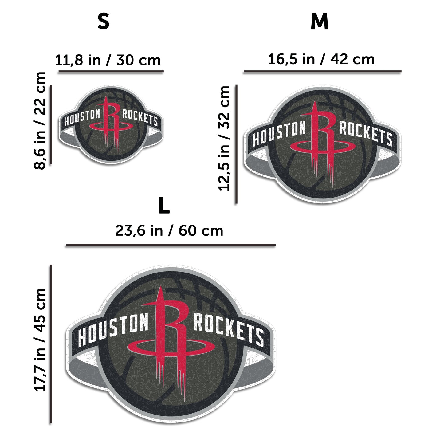 Houston Rockets™ - Wooden Puzzle