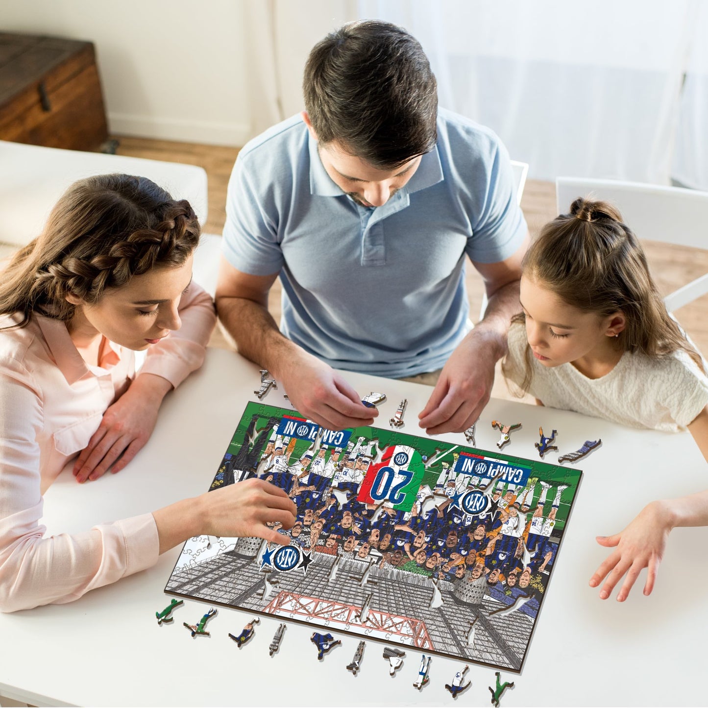 FC Inter® 20th Scudetto - Wooden Puzzle