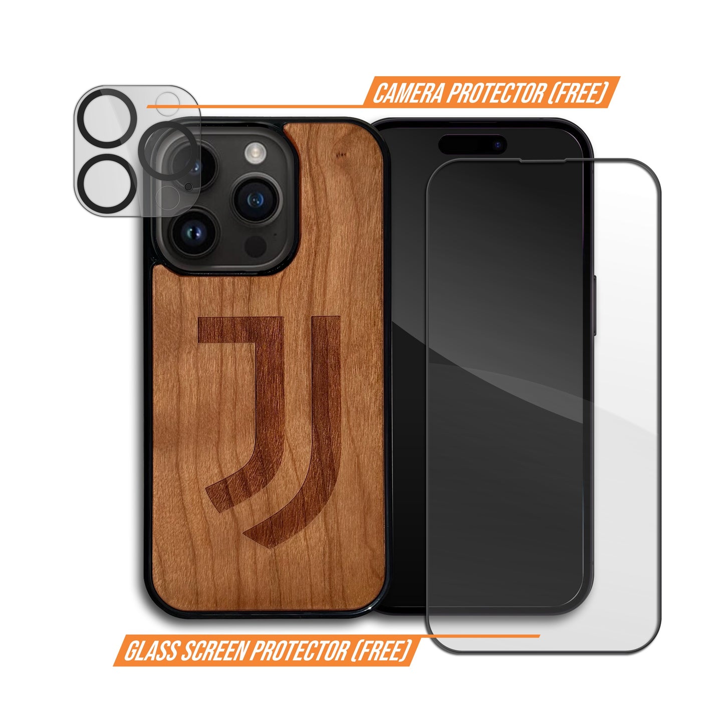 Juventus FC® Crest - Wooden Phone Case