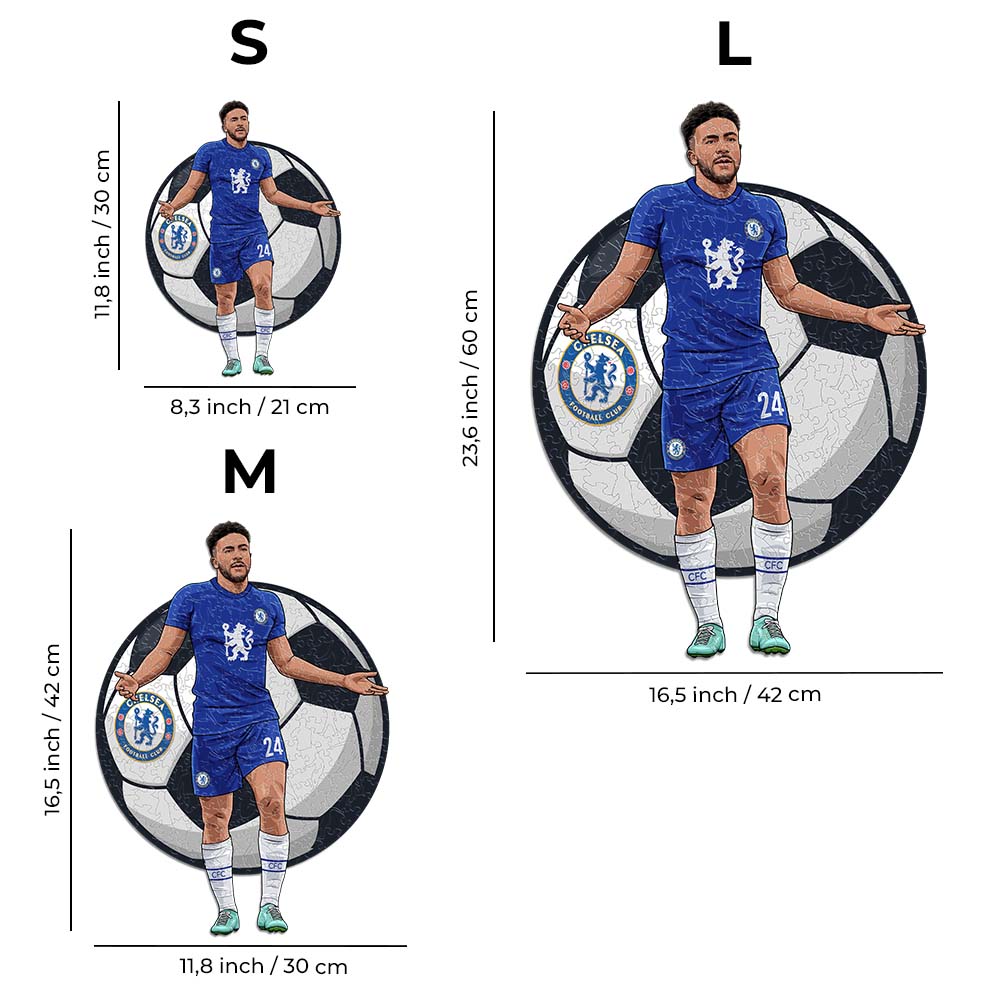 2 PACK Chelsea FC® Crest + Reece James