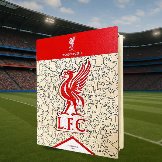 Liverpool FC® Liver Bird Crest - Wooden Puzzle